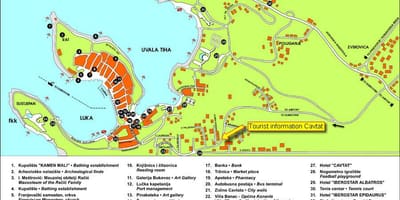 Harta cavtat, croația 