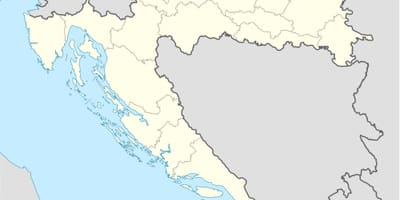 Harta croației offline