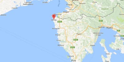 Harta umag, croația